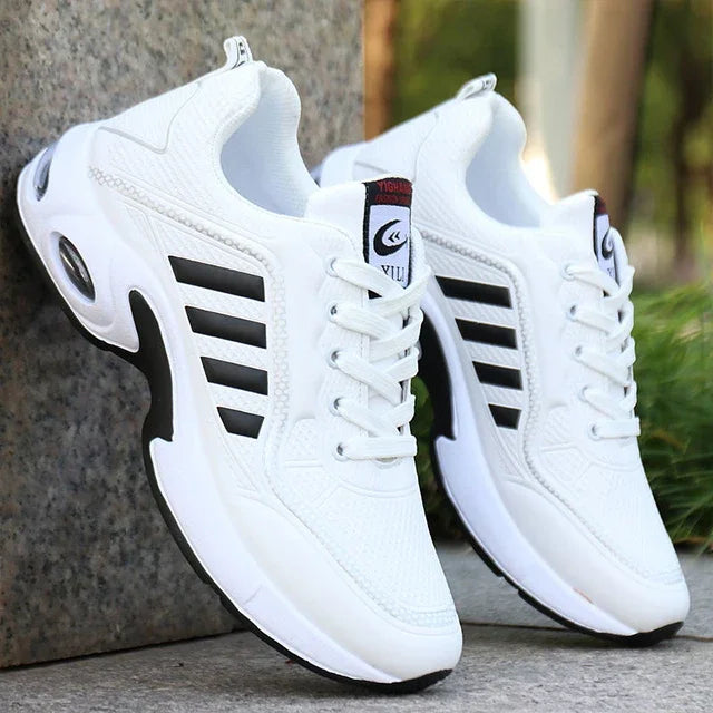 UrbanStride Non-Slip Elevated Sneakers White Shoes