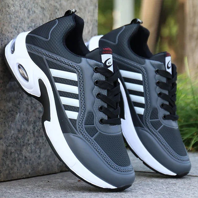 UrbanStride Non-Slip Elevated Sneakers Gray Shoes