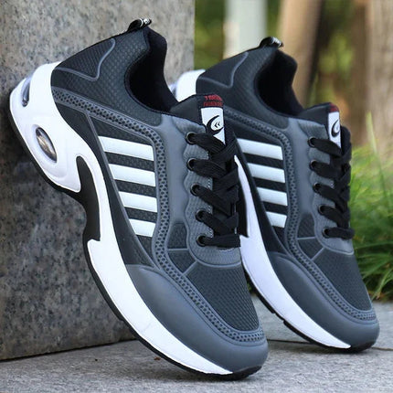UrbanStride Non-Slip Elevated Sneakers Gray Shoes