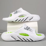 Sasha | Comfortable massage slippers White Schoenen