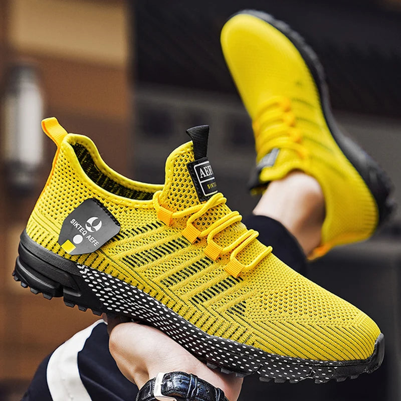 UrbanStride Men's Breathable Anti-Sweat Trainers Shoes
