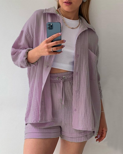 Charlotte | Women's Cotton Two-Piece Suit