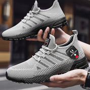 UrbanStride Men's Breathable Anti-Sweat Trainers Gray Shoes