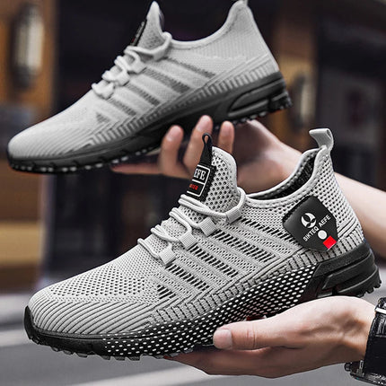 UrbanStride Men's Breathable Anti-Sweat Trainers Gray Shoes