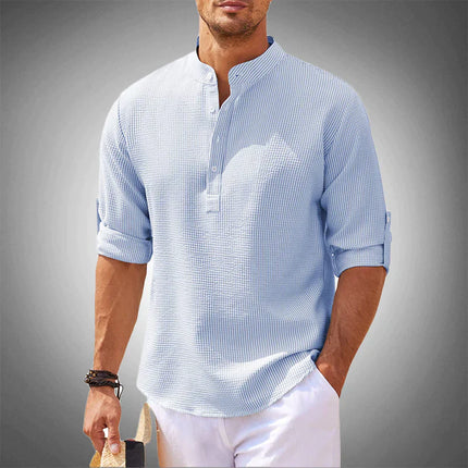 Fynn™ - The modern comfort shirt for men Blue