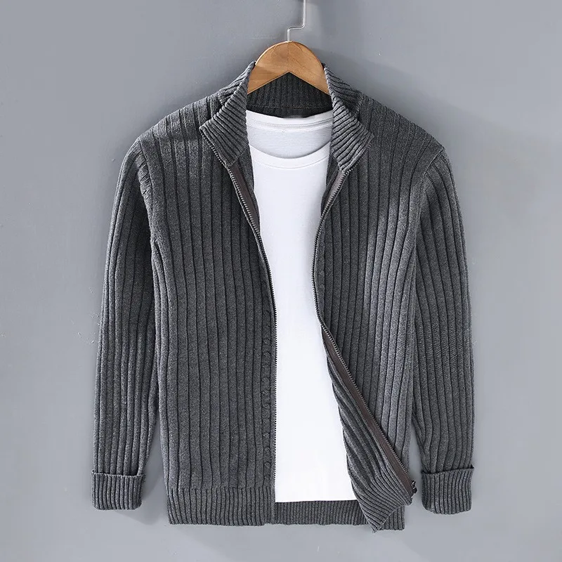 Enrick | Zipper Cardigan - OKOHOKO™ FASHION