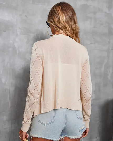 Women’s Cold‑Themed Cardigan Top Cardigans