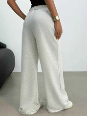 Wide Leg Drawstring Sweatpants
