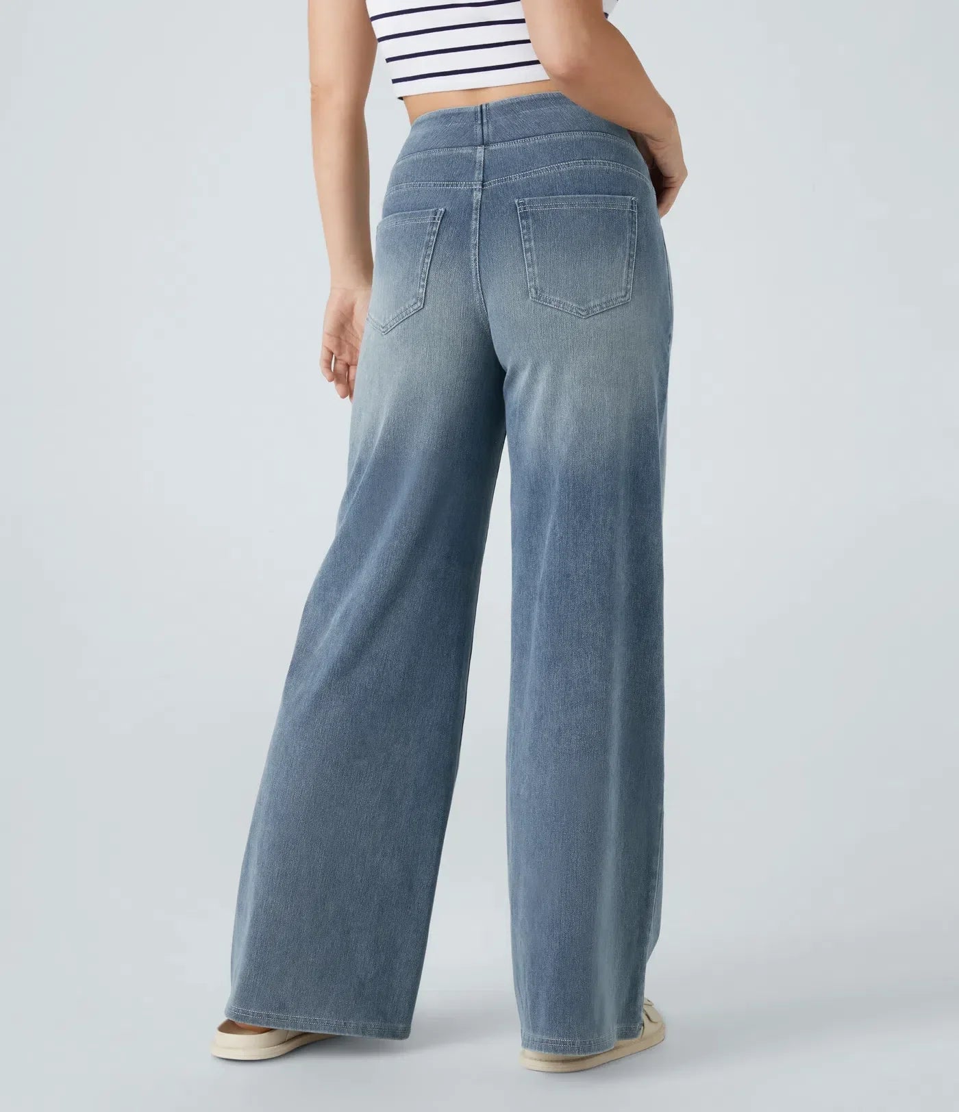 Eva | Elastic High Waist Jeans fashion