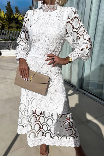 Charlie | Romantic Lace Dress White Dresses