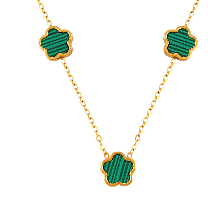 Andalusia Set Necklace Green Jewelry Sets