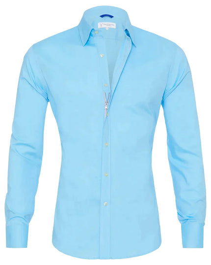 Men's Elite Stretch Zip-Up Shirt El Aqua Men Shirts