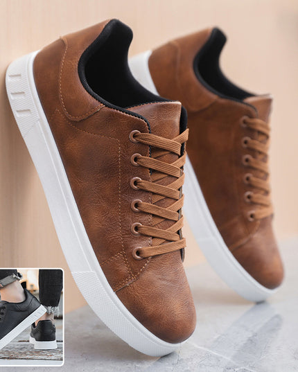 Men's Lace-Up Flat Casual Shoes Shoes