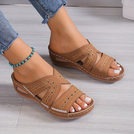 Women's Orthopedic Sandals Brown Orthopedic Sandals