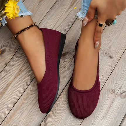 Luxe Breathable Non-Slip Shoes Red Shoes