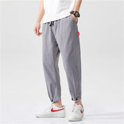 Theo Navarro Relaxed Fit Tapper Pants Gray Men Pants