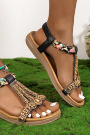 Bohemian Embroidered Flats Sandals Women's Sandals