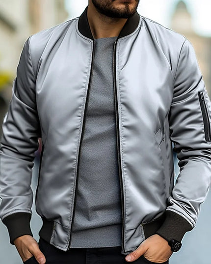 Linus | Bomber Jacket Gray