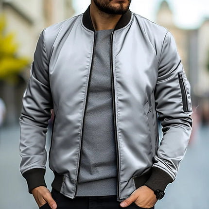 Linus | Bomber Jacket Gray