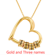 Custom Heart Name Necklace Necklace