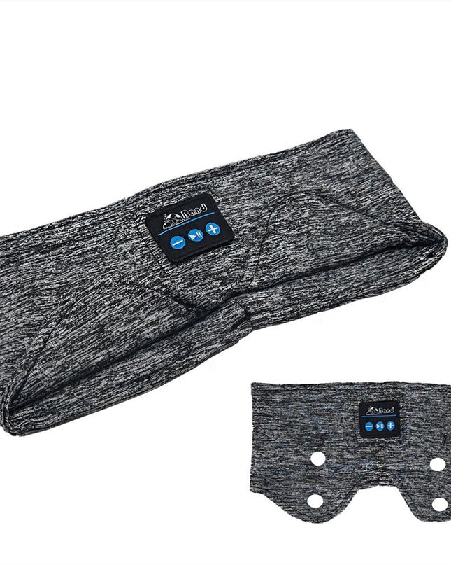 Bluetooth Sleep Headband & Eye Mask – Wireless Music Headset