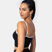 Women's Push‑Up Ice‑Silk Sports Bra Bra