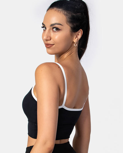 Women's Push‑Up Ice‑Silk Sports Bra Bra