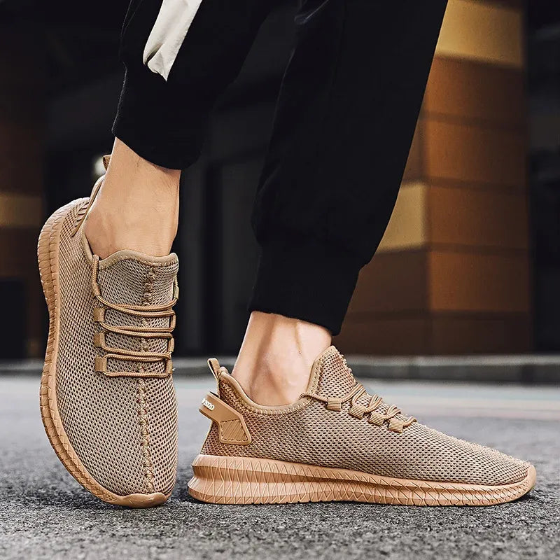 Jack™ - Breathable Flyknit Orthopedic Shoes Brown Shoes