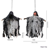 Halloween LED Skull Prop Black 23x19x2cm Halloween Decorations