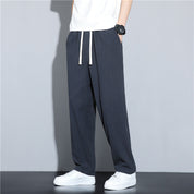 Paul | Casual linen trousers for men Dark green Pants