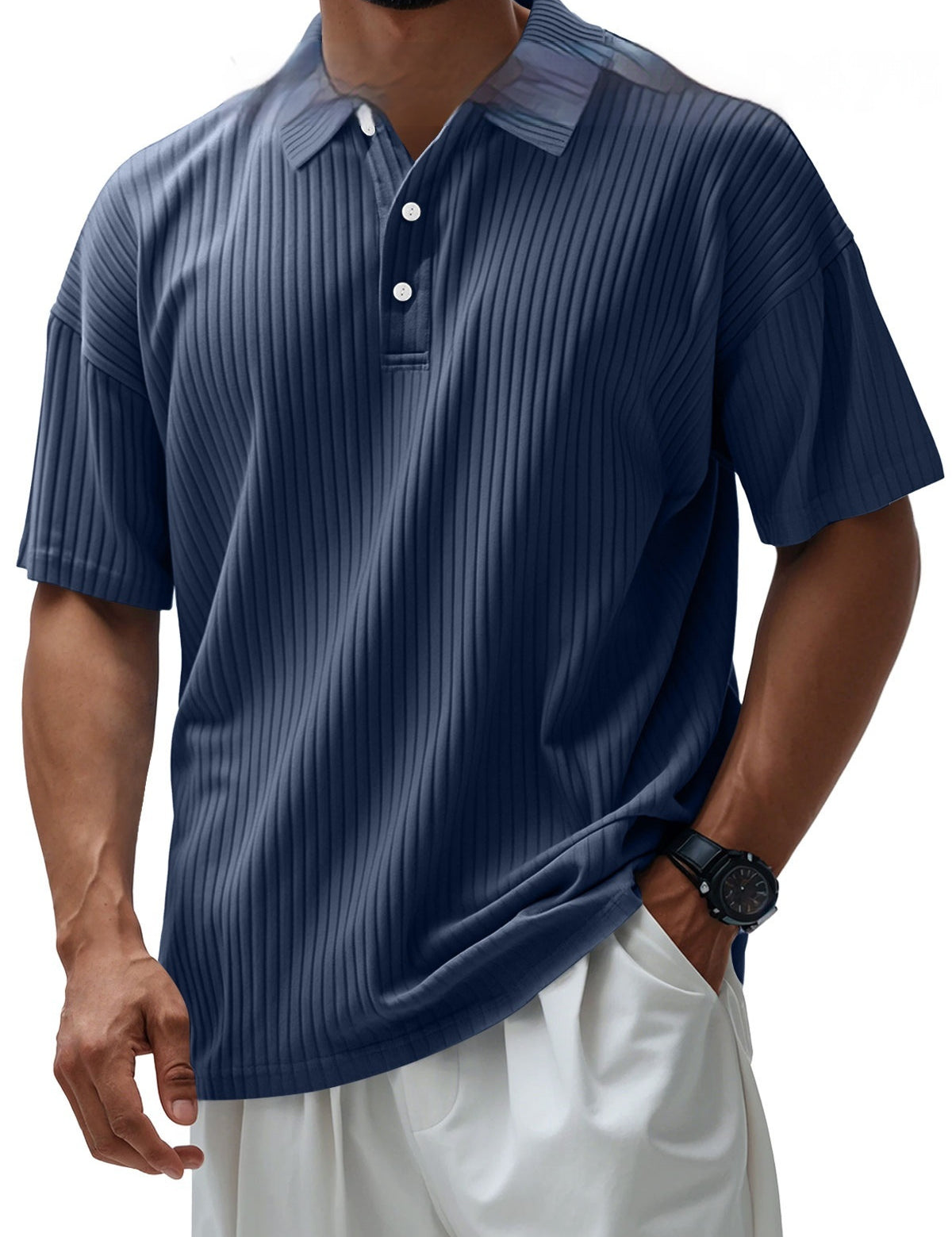 Men's Printed Fashionable Polo T-Shirt 7 Style Polo Shirts