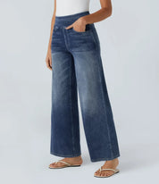 Eva | Elastic High Waist Jeans fashion