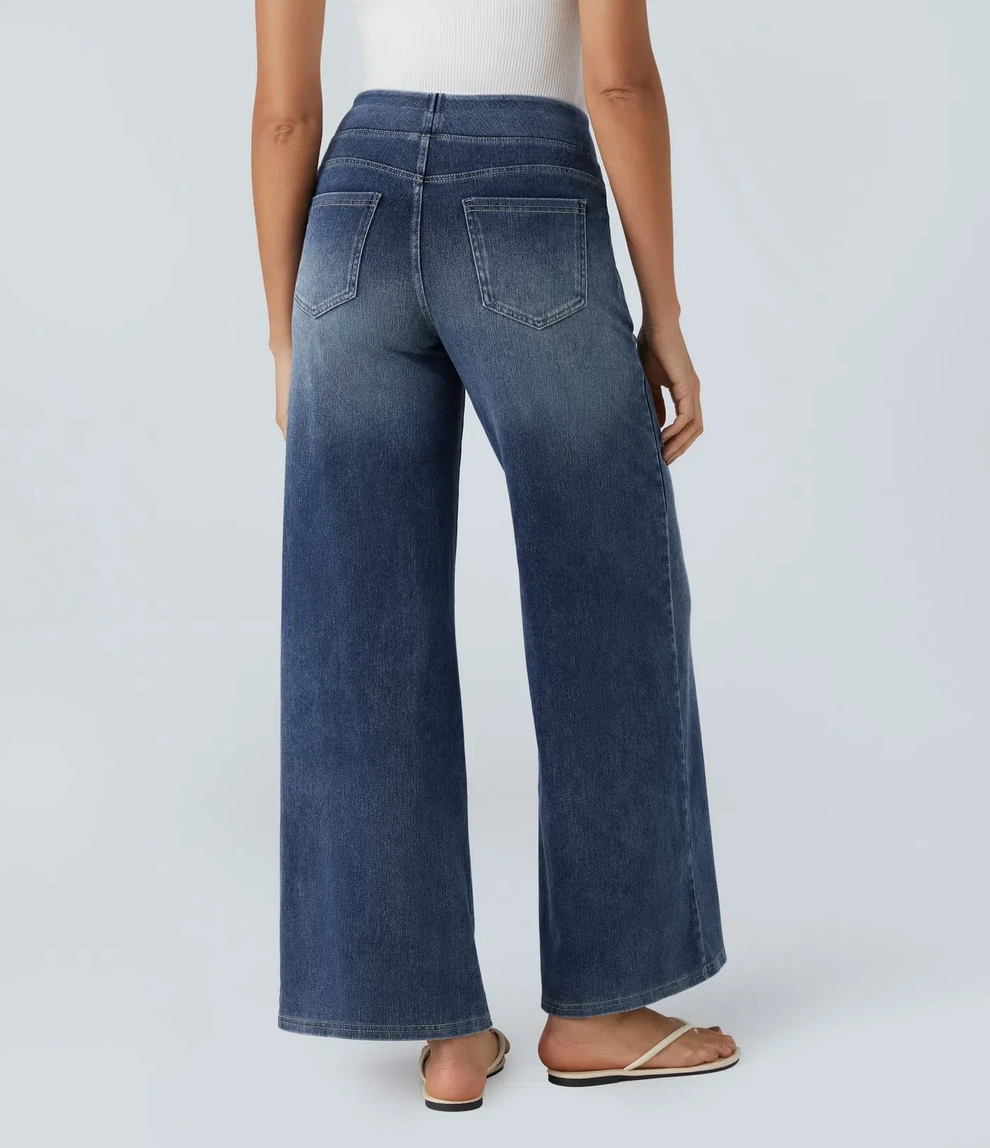Eva | Elastic High Waist Jeans fashion