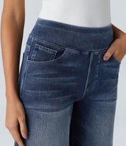 Eva | Elastic High Waist Jeans fashion