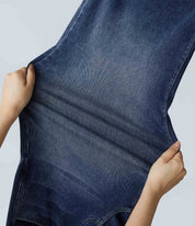 Eva | Elastic High Waist Jeans fashion