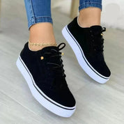 Liora | Trendy Orthopedic Sneakers Black Women Shoes