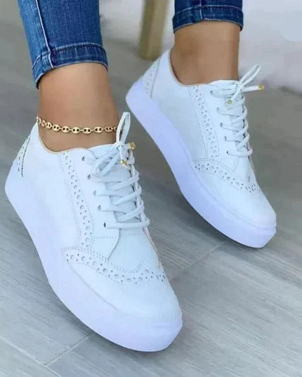Liora | Trendy Orthopedic Sneakers White Women Shoes