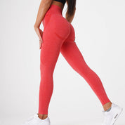 Sabrina | Curves Yoga Leggings (Long) Candy Apple Legging