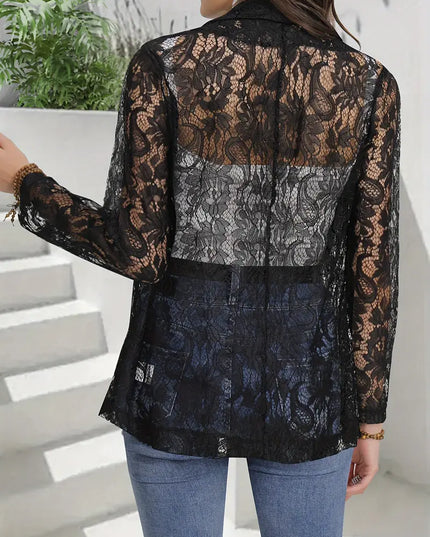 Deborah | Elegant Floral Lace Jacket