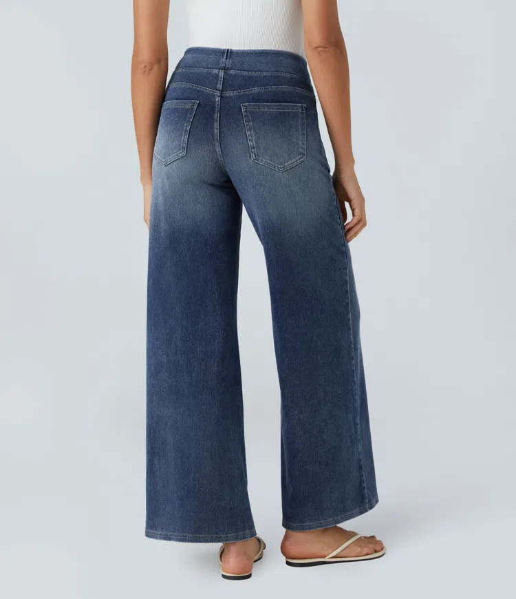 Mel | Comfortable high-waisted jeans Pants