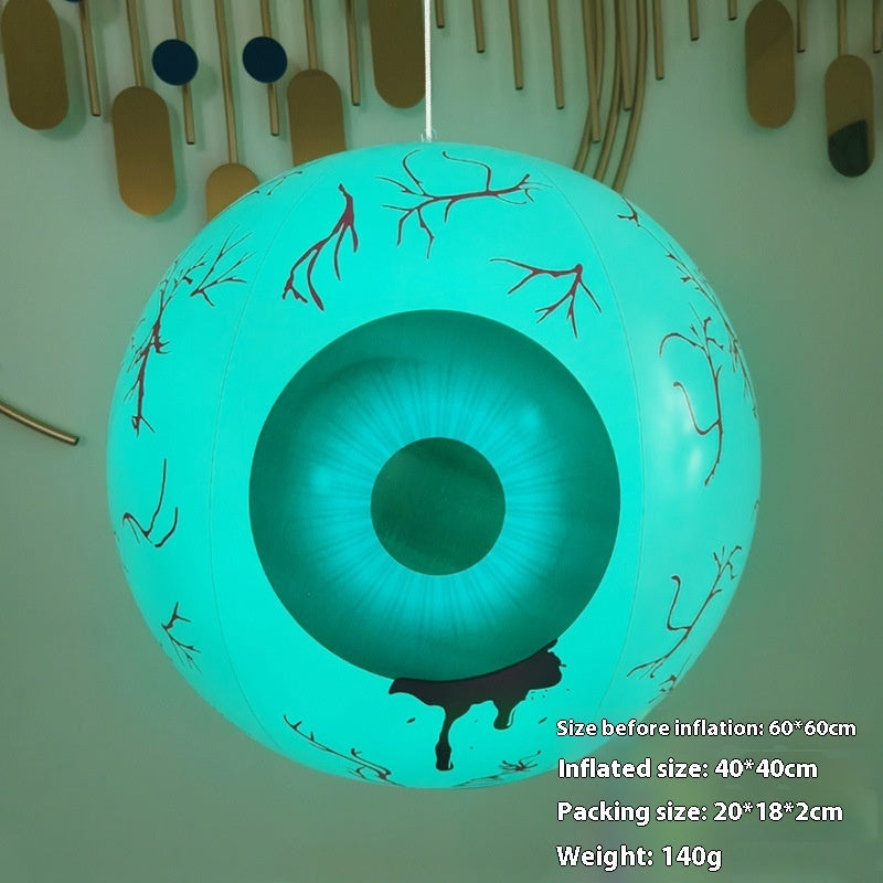 Luminous PVC Halloween Party Ornament 6 Style Halloween Decorations