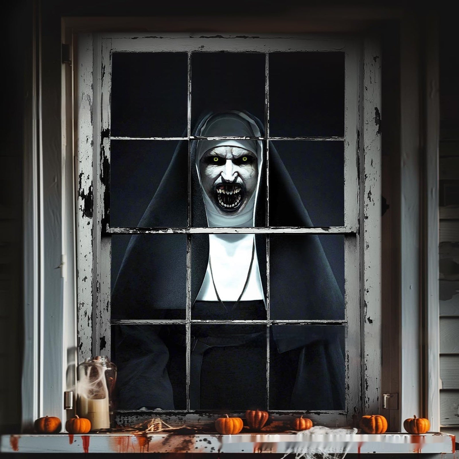 Halloween Window Art Holiday Decoration