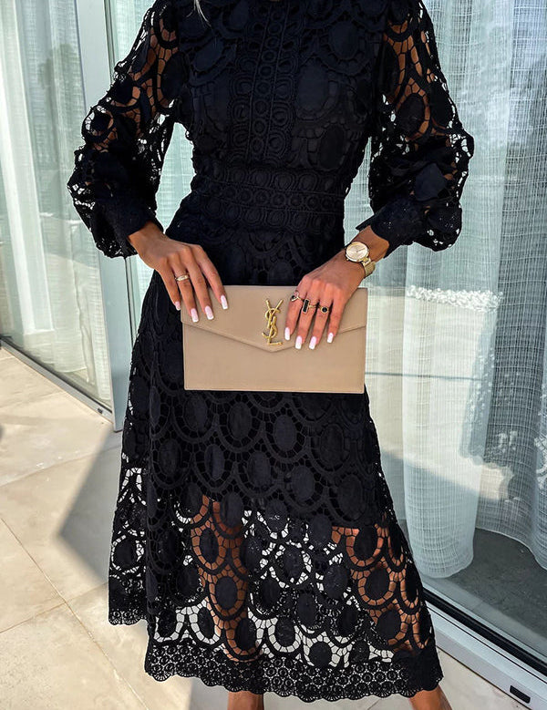 Charlie | Romantic Lace Dress Black Dresses