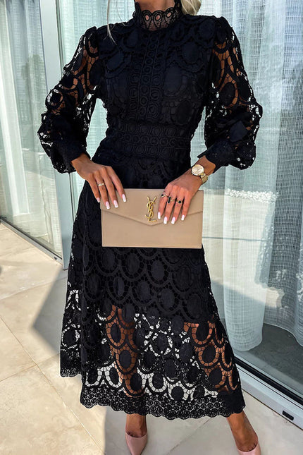 Charlie | Romantic Lace Dress Black Dresses