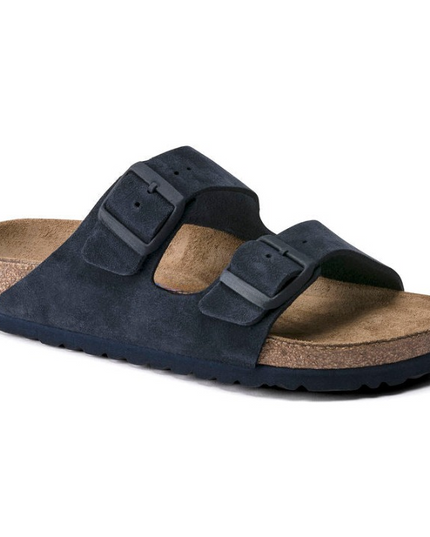 Echo Support Suede Sandals – Unisex Orthopedic Comfort Clogs Marine blue Sandals