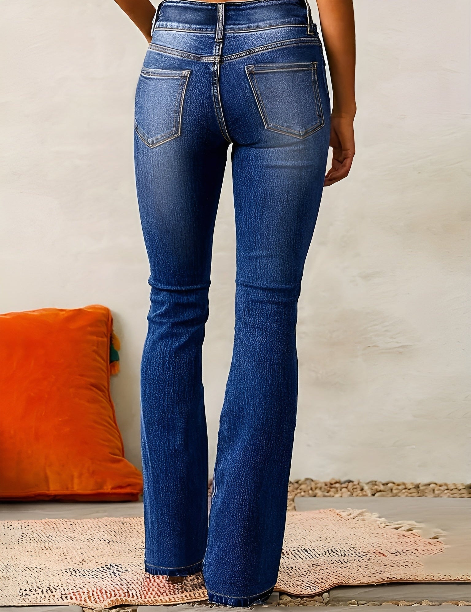 Alana | High Waist Flared Jeans - OKOHOKO™ FASHION