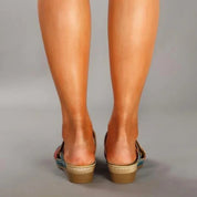 Orthopedic Lightweight Sandals With Handmade Prints Sandals