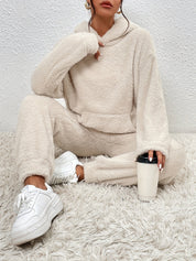 Ultra-Soft Teddy Fleece Lounge Set Loungewear