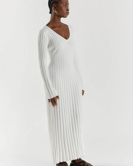 Eudora™ | Soft Ribbed Knit Bodycon Dress Dresses