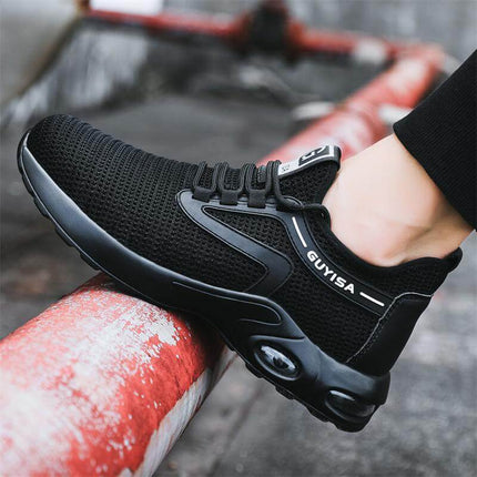 Edward™ - Modern Anti-Puncture Indestructible Safety Shoes Black safety shoes